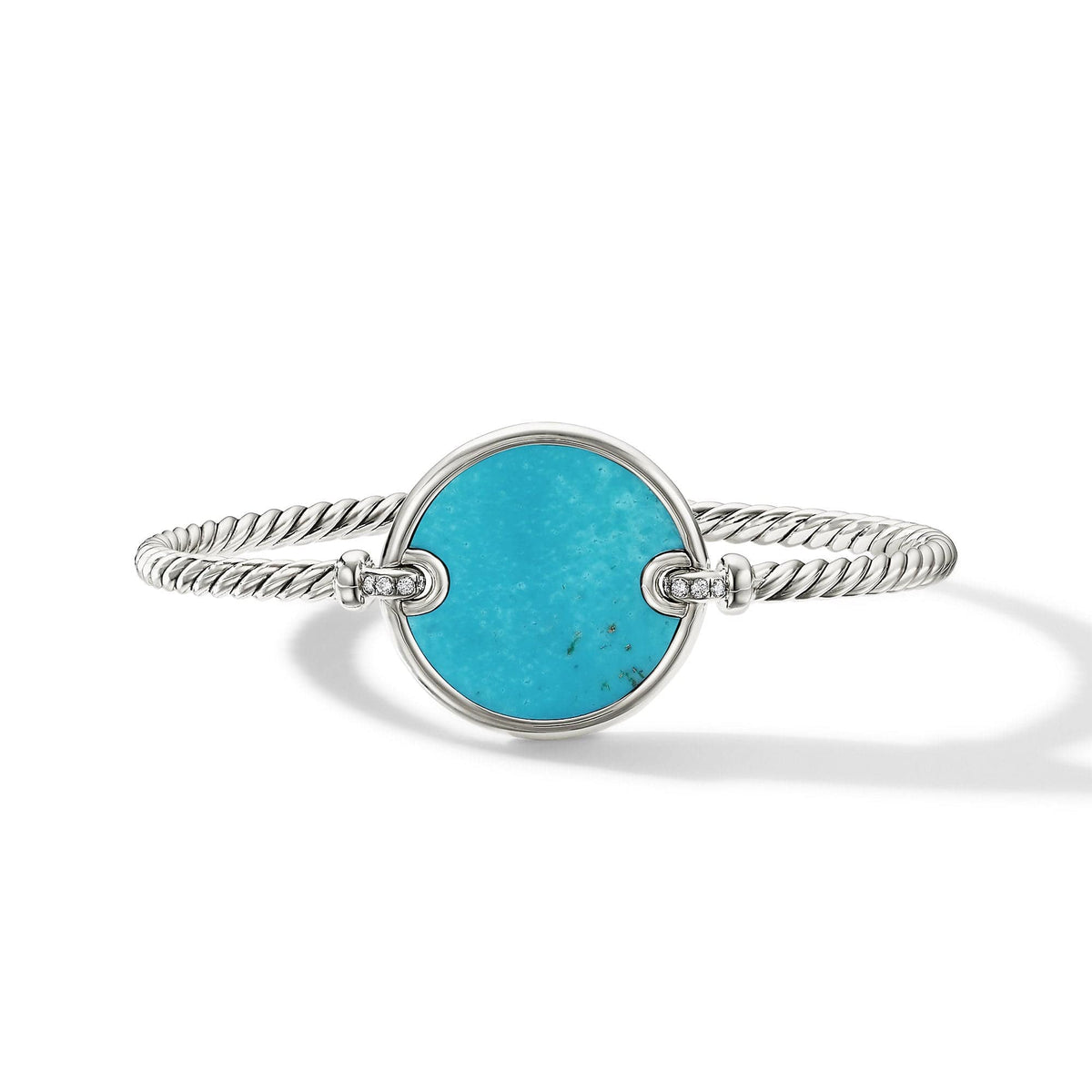 DY Elements Bracelet with Turquoise and Pavé Diamonds