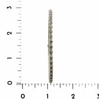 Armenta Sterling Silver Champagne Diamond Bangle