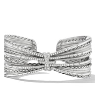 Angelika Maltese Cuff with Pavé Diamonds Sterling Silver, Long's Jewelers