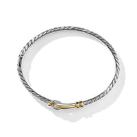 Thoroughbred Loop Bracelet with 18K Yellow Gold