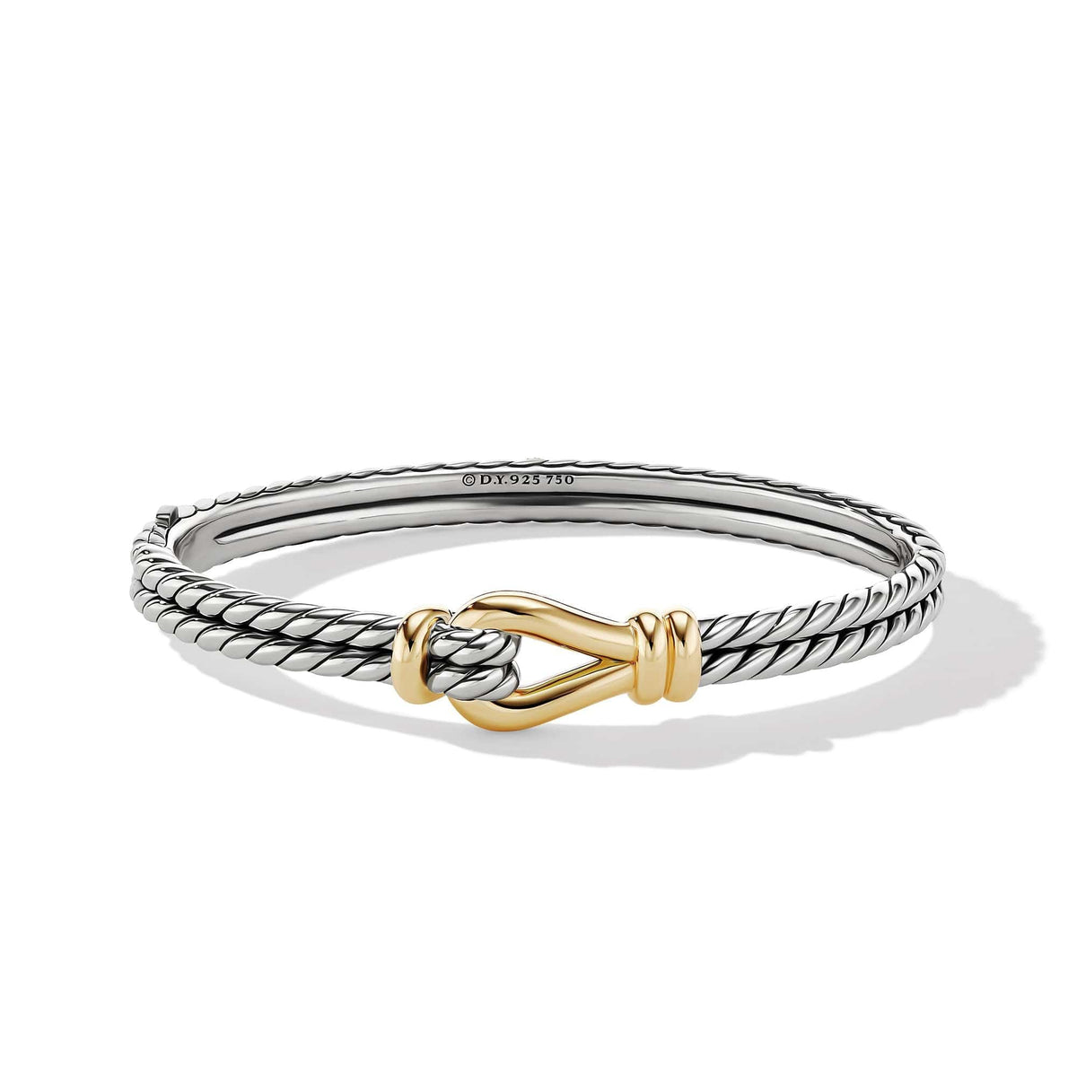 Thoroughbred Loop Bracelet with 18K Yellow Gold, Long's Jewelers