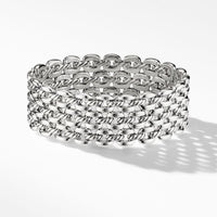 Thoroughbred® Three-Row Cuff Bracelet