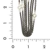 Armenta Sterling Silver Double Wrap Chain Necklace