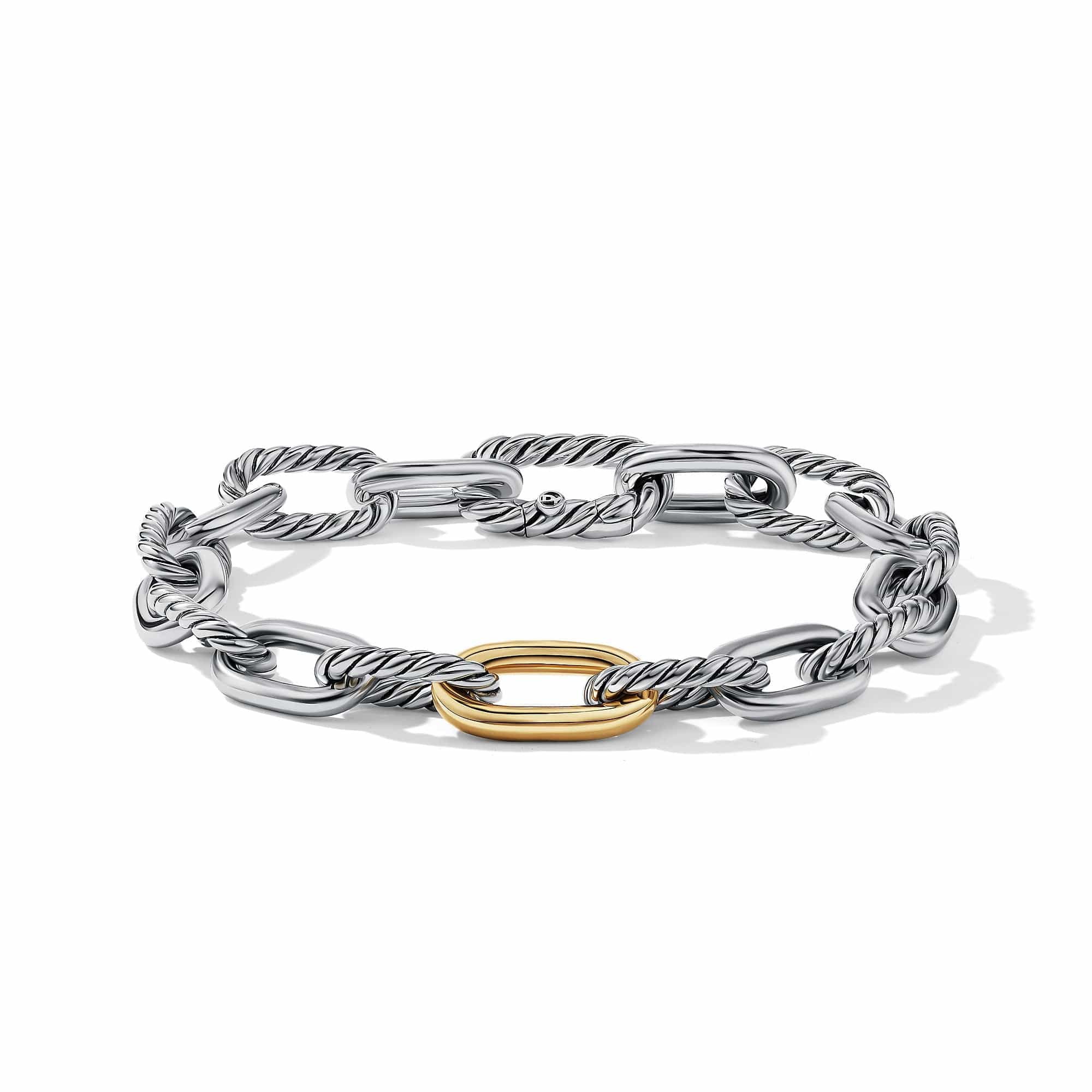 DY Madison® Chain Bracelet with 18K Yellow Gold, Long's Jewelers