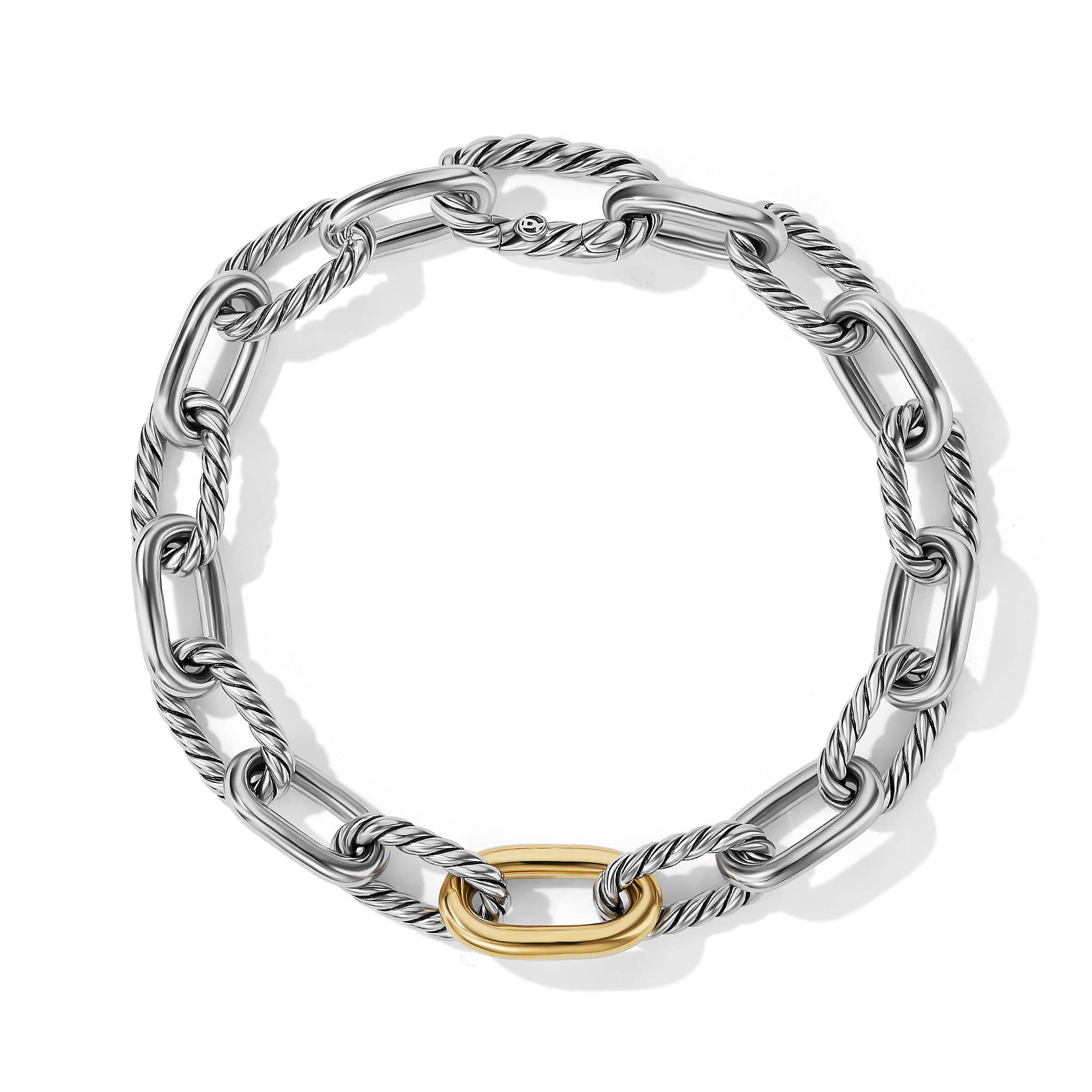 DY Madison® Chain Bracelet with 18K Yellow Gold