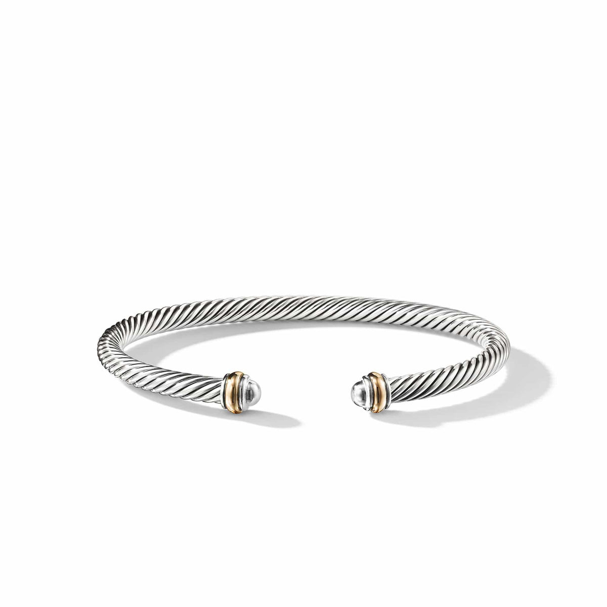 Cable Classics Bracelet with Gold, Long's Jewelers