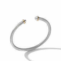 Cable Classics Bracelet with Gold, Long's Jewelers