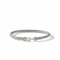 Cable Buckle Bracelet with Gold, Long's Jewelers
