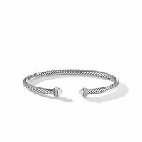 Cable Classic Bracelet with Pearls and Diamonds, Long's Jewelers
