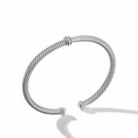 Cable Classic Center Station Bracelet with Diamonds, Long's Jewelers