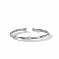 Cable Classic Center Station Bracelet with Diamonds, Long's Jewelers