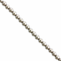 Sterling Silver Beaded Bracelet, Sterling silver, Long's Jewelers