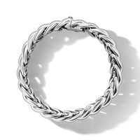 Sculpted Cable Bracelet in Sterling Silver