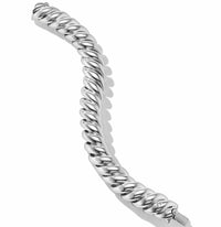 Sculpted Cable Bracelet in Sterling Silver