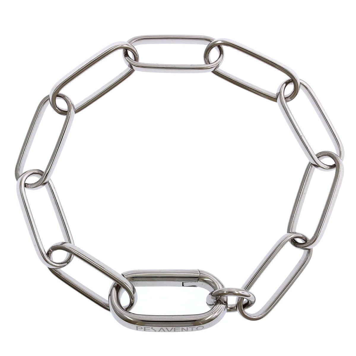 Sterling Silver Paperclip Bracelet