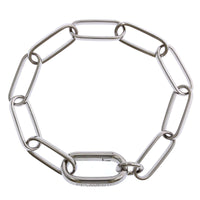 Sterling Silver Paperclip Bracelet