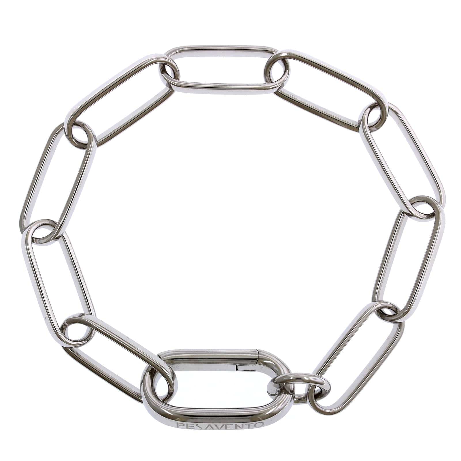 Sterling Silver Paperclip Bracelet