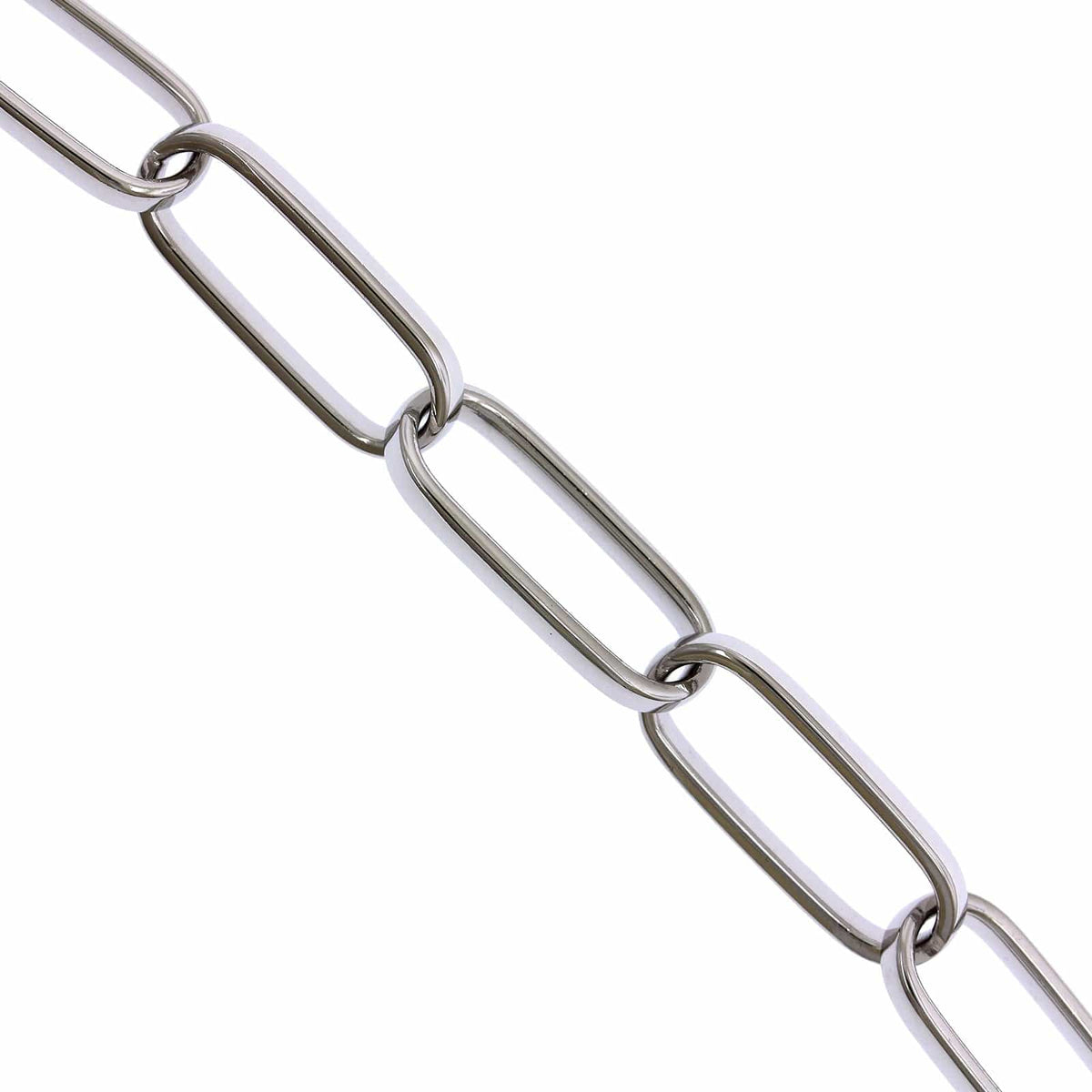 Sterling Silver Paperclip Bracelet