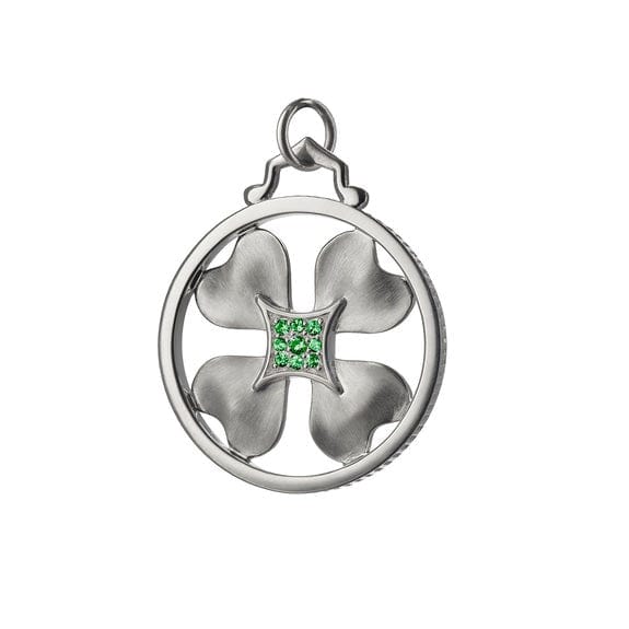 Sterling Silver 4-Leaf Clover Charm