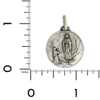 Sterling Silver Miracle Lourdes Charm