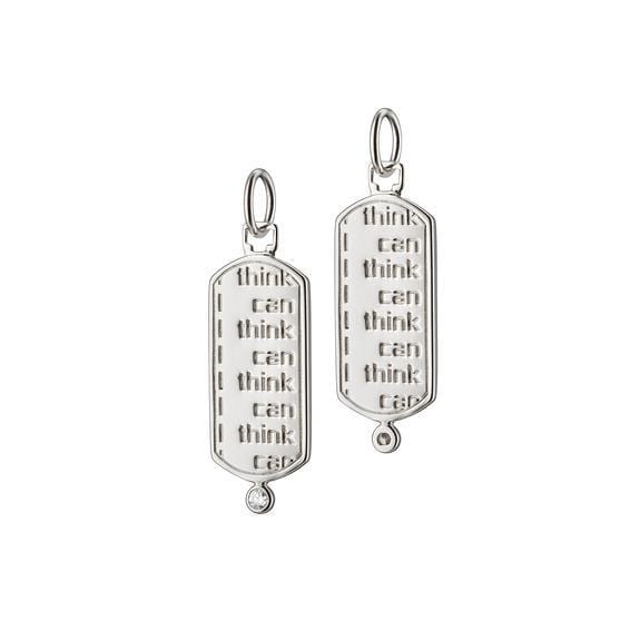 Sterling Silver "I Think I Can" Charm