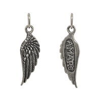 Sterling Silver Wing Amare Charm