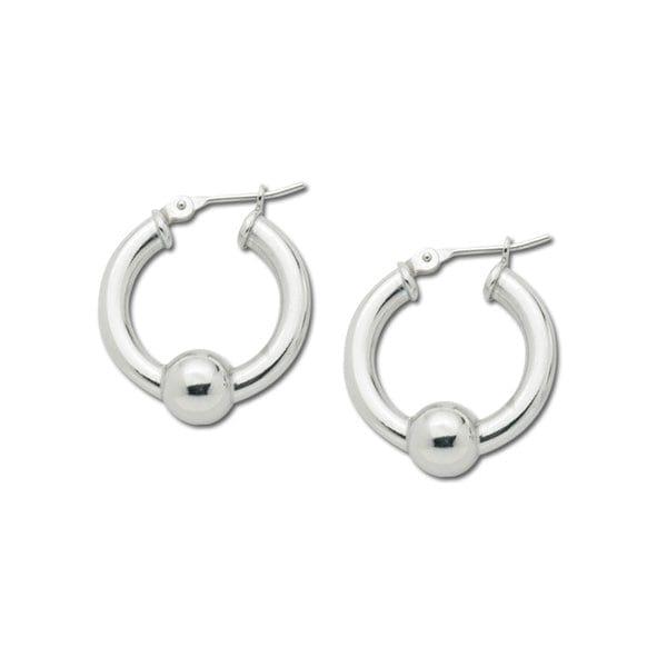 Sterling Silver Cape Cod Hoop Earrings