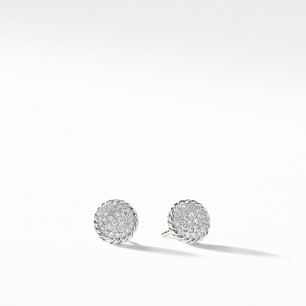 Chatelaine Earrings with Diamonds