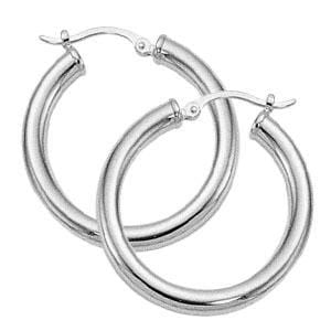 Sterling Silver Hoop Earrings