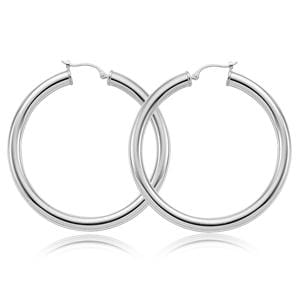 Sterling Silver Hoop Earrings