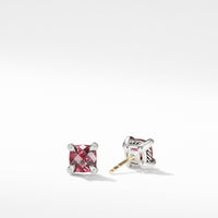 Chatelaine® Stud Earrings with Rhodolite Garnet and Diamonds