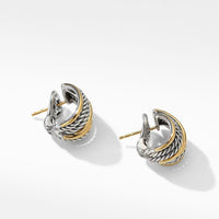 DY Origami Shrimp Earrings with 18K Yellow Gold