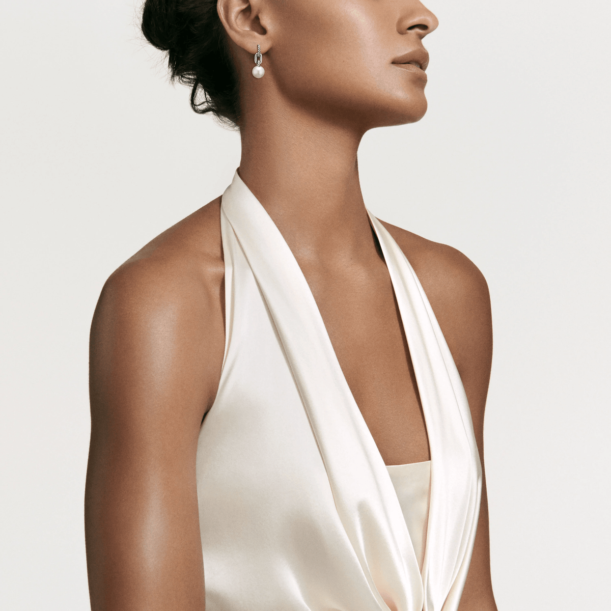 DY Madison® Pearl Chain Drop Earrings