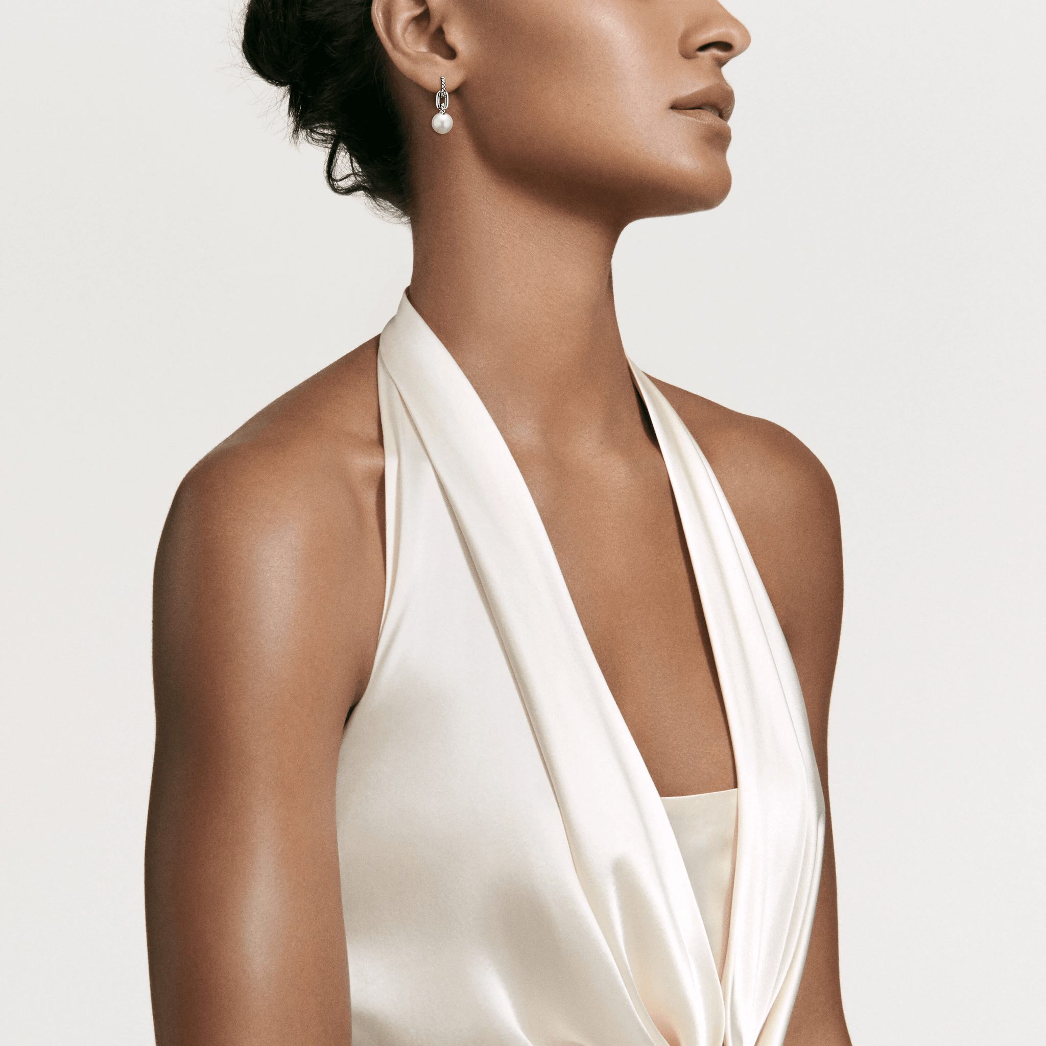 DY Madison® Pearl Chain Drop Earrings