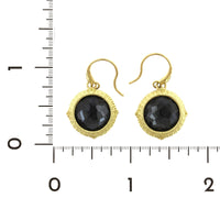 Armenta 18K Yellow Gold and Sterling Silver Hematite Drop Earrings