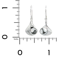Sterling Silver Scoop Drop Earrings, Sterling silver, Long's Jewelers