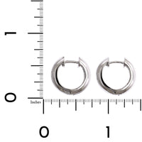 Sterling Silver Hinged Huggie Earrings, Sterling silver, Long's Jewelers