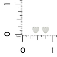 Sterling Silver Heart Studs