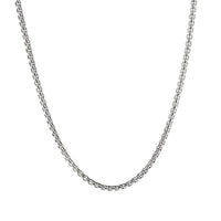 Box Chain Necklace with Gold