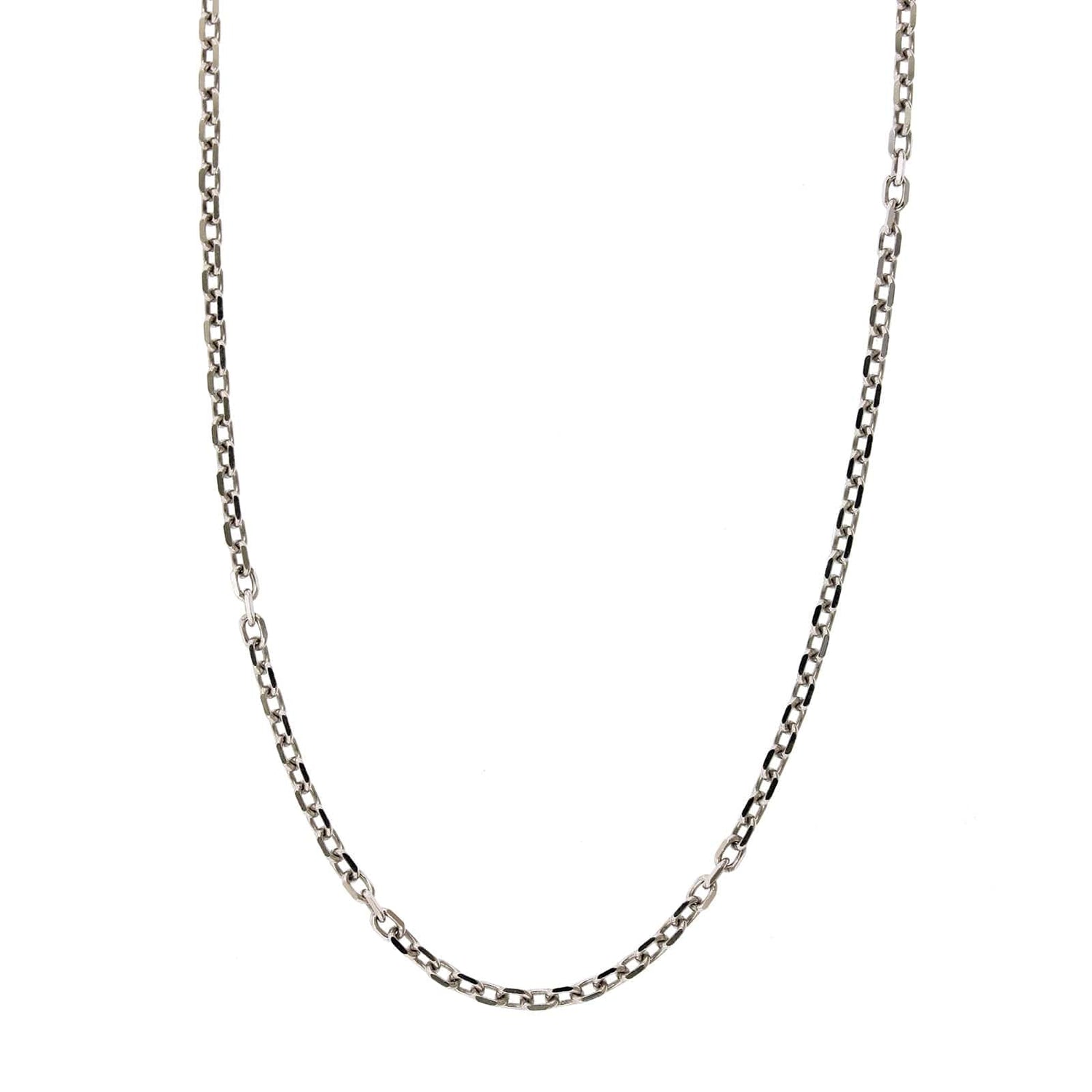 Sterling Silver Cable Chain Necklace – Long's Jewelers