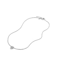 Petite Pave Heart Pendant Necklace with Diamonds