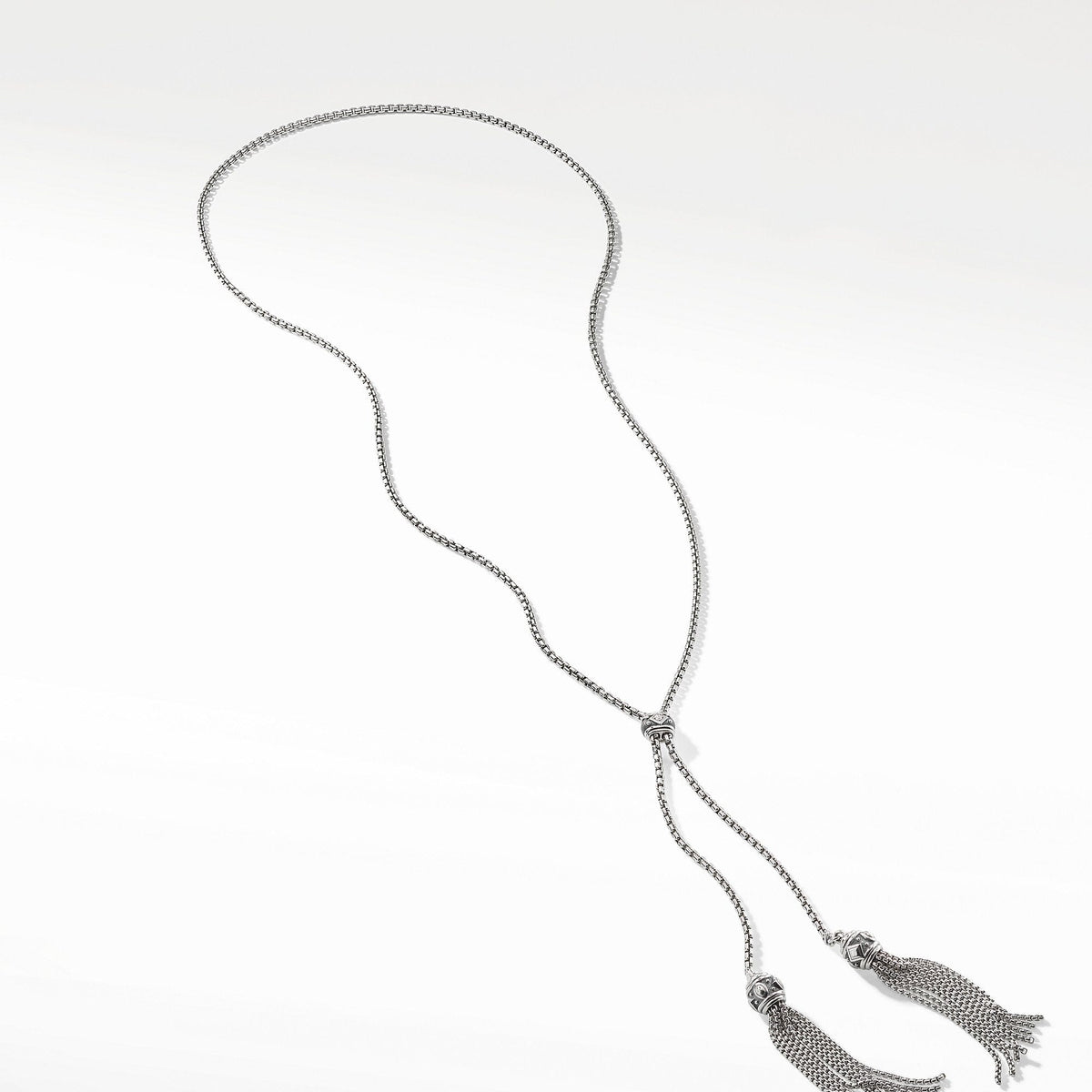 Renaissance Tassel Necklace with Diamonds