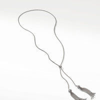 Renaissance Tassel Necklace with Diamonds