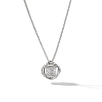 Infinity Pendant Necklace with Diamonds, Long's Jewelers