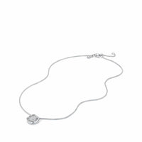 Infinity Pendant Necklace with Diamonds, Long's Jewelers