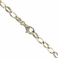 Sterling Silver Oval Link Necklace