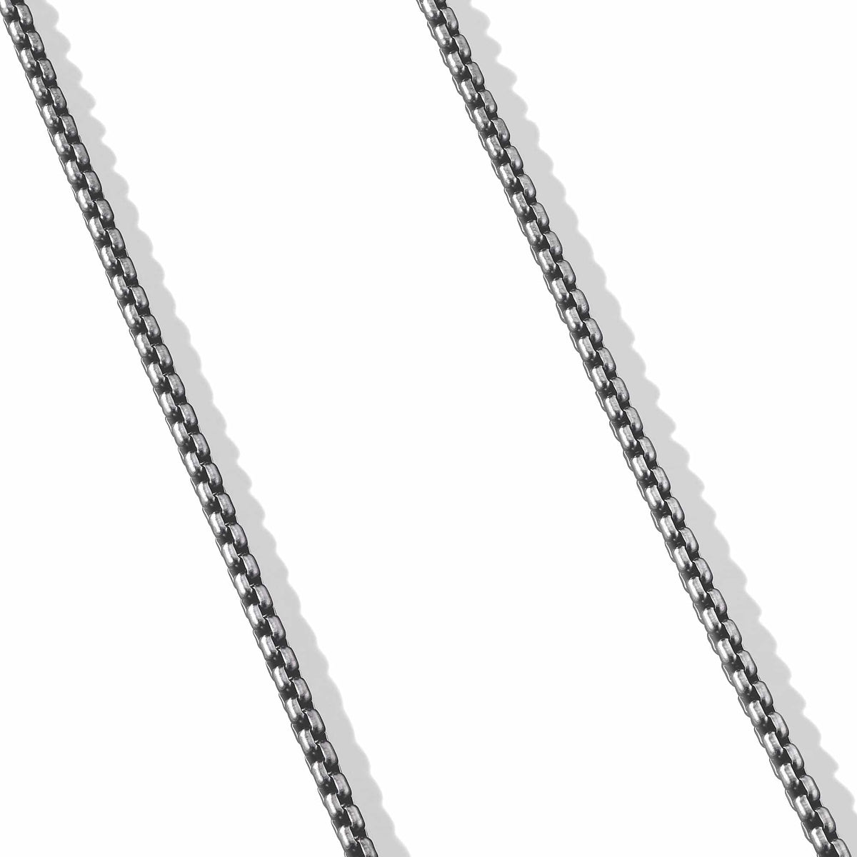 上品スタイル Box Chain Jewelers Long's – Necklace ホワイトゴールド