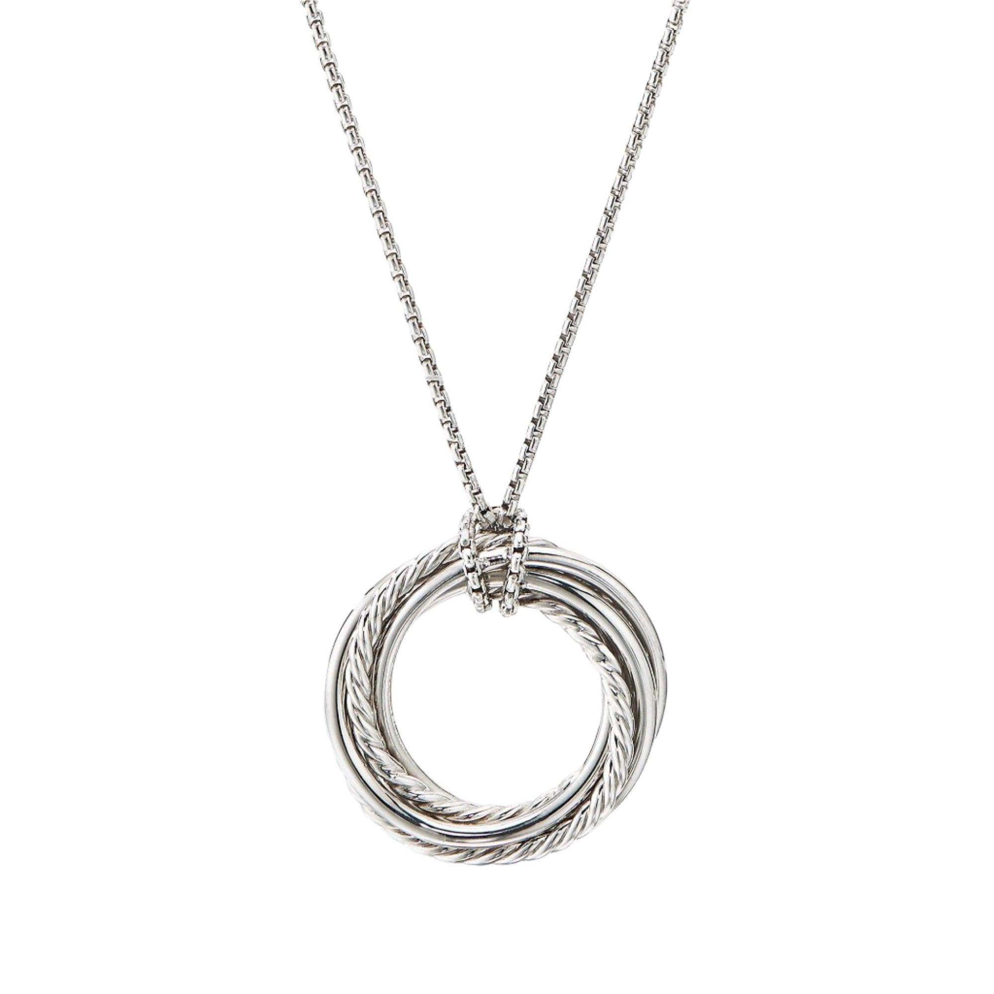 The Crossover Collection® Pendant Necklace with Diamonds