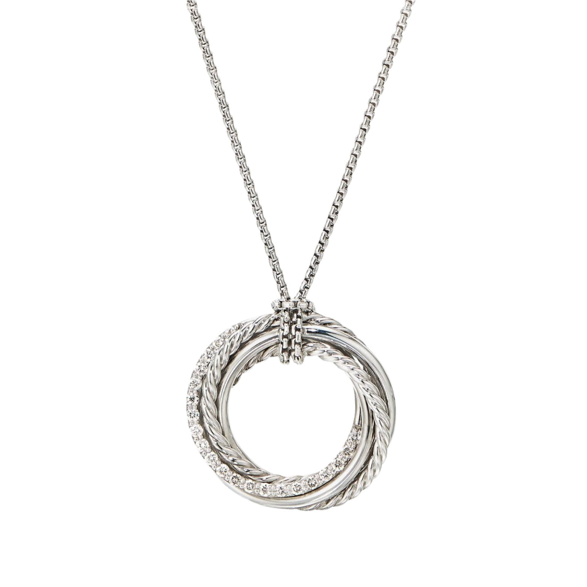 The Crossover Collection® Pendant Necklace with Diamonds