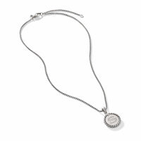 Initial Charm Necklace with Diamonds, Long's Jewelers